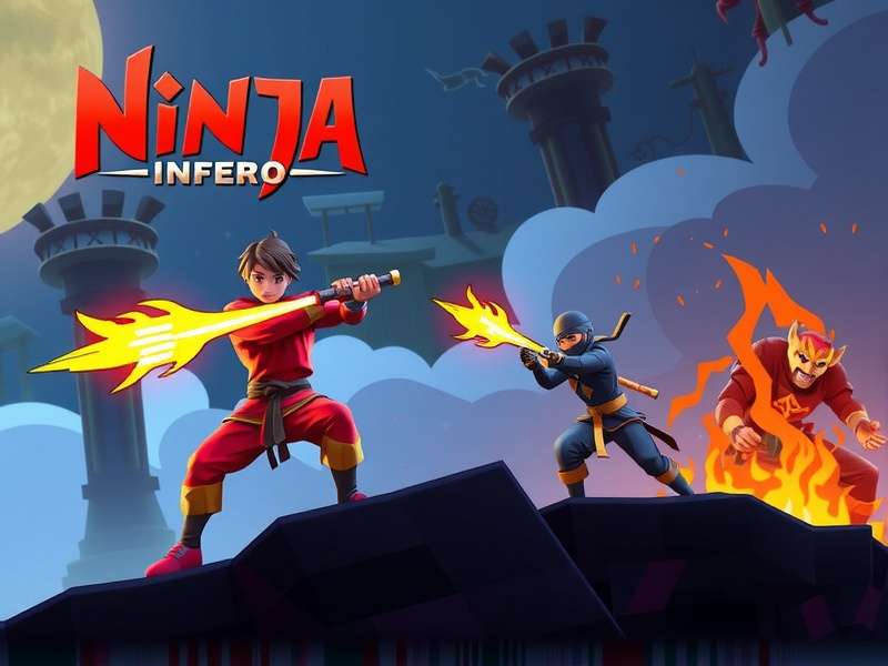Ninja Inferno Battle Gameplay
